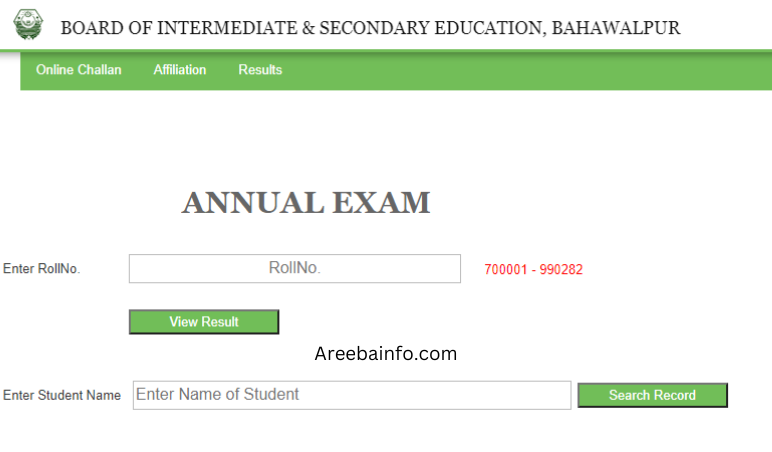 Check 9th Class Result Online by roll no and name