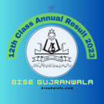 12th Class Gujranwala Board 2023 HSSC Part 2 Annual Result