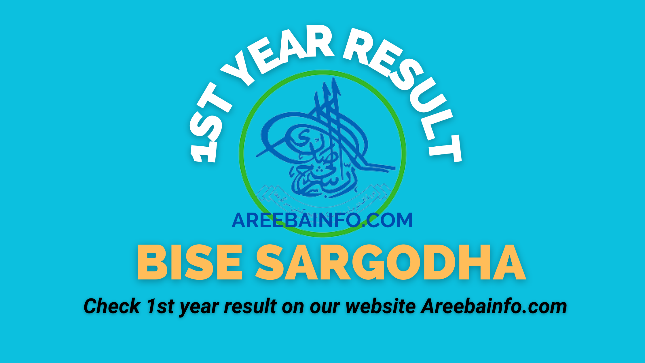 Annual Result of 11th Class 1st Year HSSC Part 1 2024 BISE Sargodha