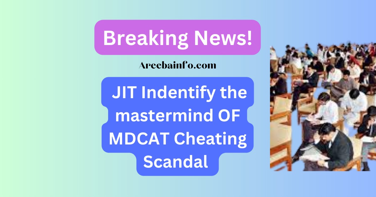 MDCAT JIT complete investigation and find mastermind of cheating