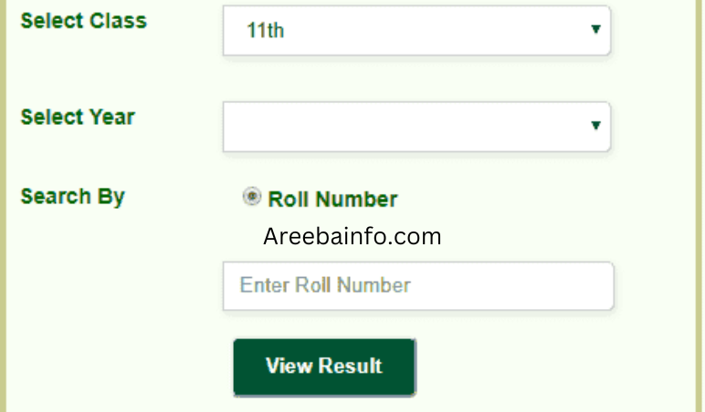 Check BISE Rwp Result Of 1st year 11th Class 2024 By Roll No: